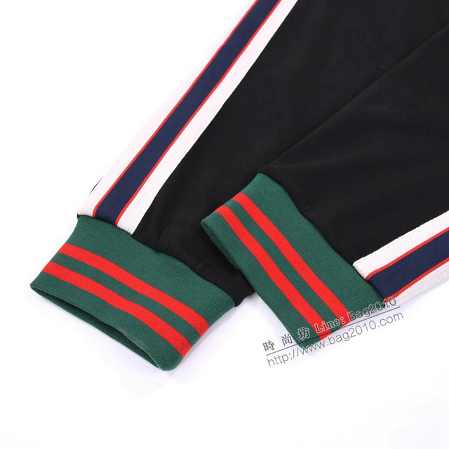 Gucci古奇專櫃古馳2023FW新款織帶提花衛褲 男女同款 tzy3050